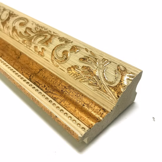 Large Luxury European Vintage Picture Oil Painting Photo Wooden Frames Classic Gold Wood Sublimation Blanks Canvas Wholesale Glass Vintage Moulding