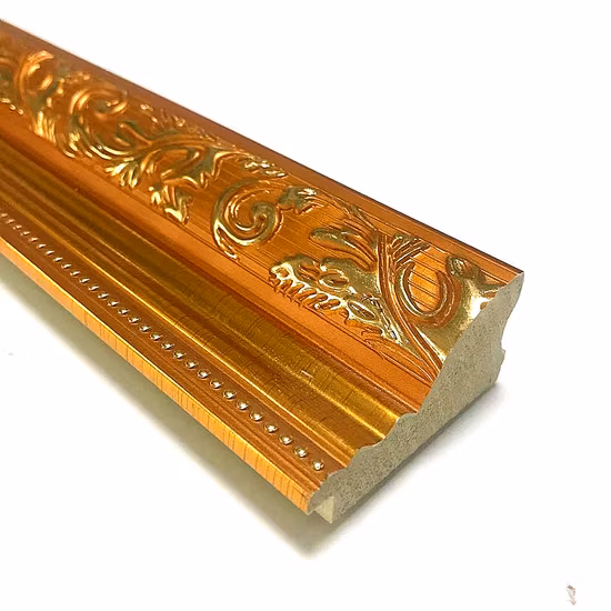 Grande luxo europeu vintage imagem pintura a óleo foto molduras de madeira clássico ouro sublimação espaços em branco lona atacado vidro moldagem vintage